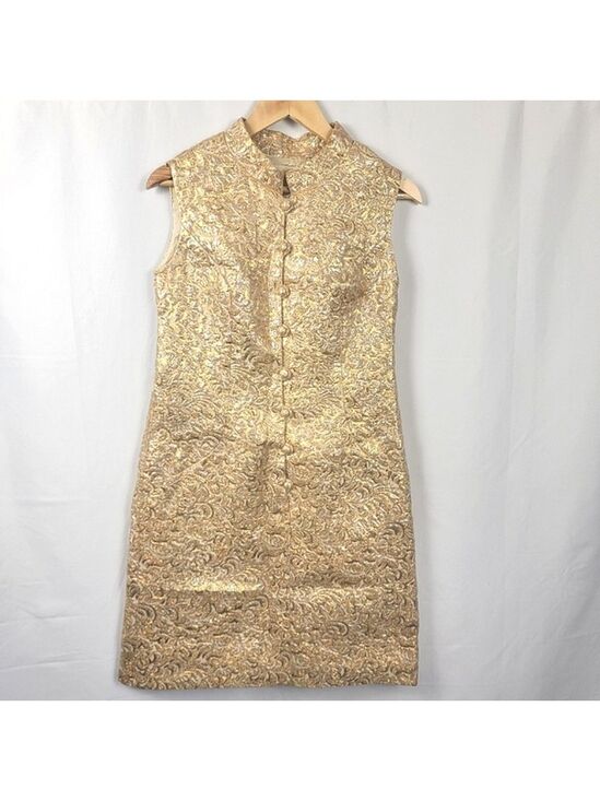 Gina Rinaldi Dresses & Skirts - Vintage Gold Dress by Gina Rinaldi #1827